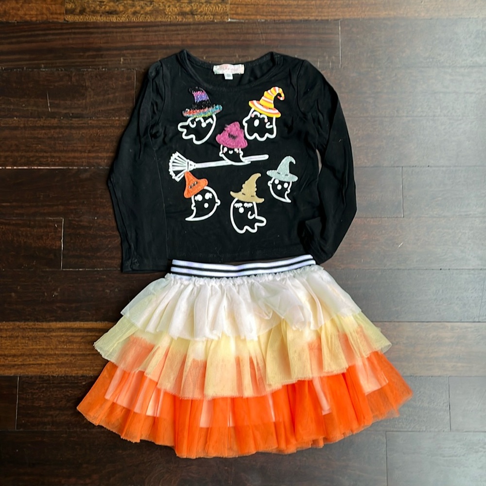 Halloween skirt and a shirt costume outfit